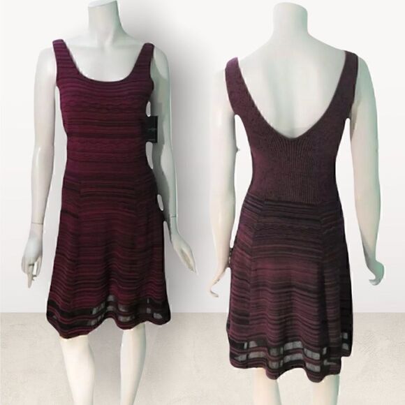 Jessica Simpson Raspberry Sleeveless Knit Dress - Picture 1 of 5